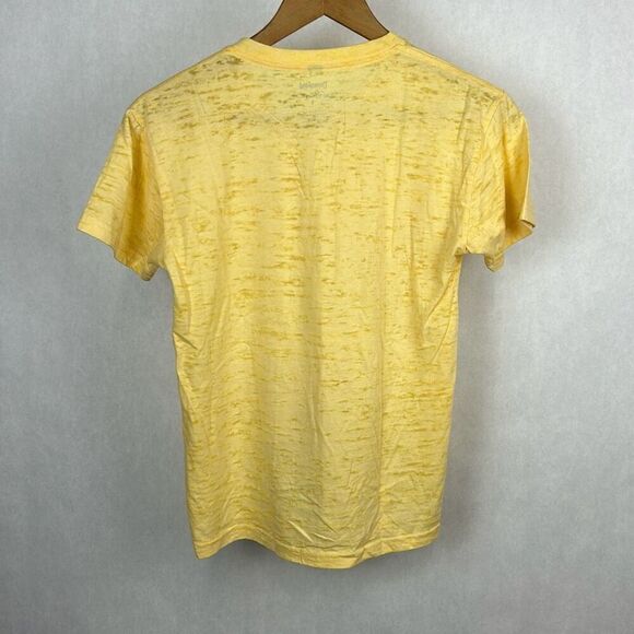 WDW Aerosmith Rock n Roller Coaster Burnout Tshirt Yellow Sz Small Disneyland Wa - Picture 3 of 6